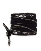 Chain-trim Net Necklace