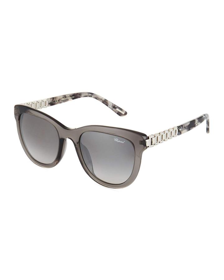 Rounded Two-tone Acetate/metal