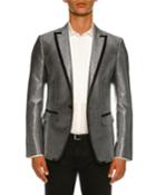 Mini Check Metallic Dinner Jacket