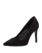 Denise Suede Pointy Toe Pumps