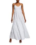 Davie Eyelet Fit-&-flare Dress