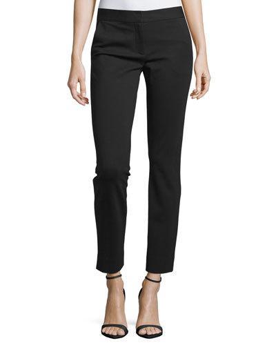 Genesis Straight-leg Pants, Black
