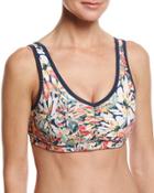 Back Loop Floral-print