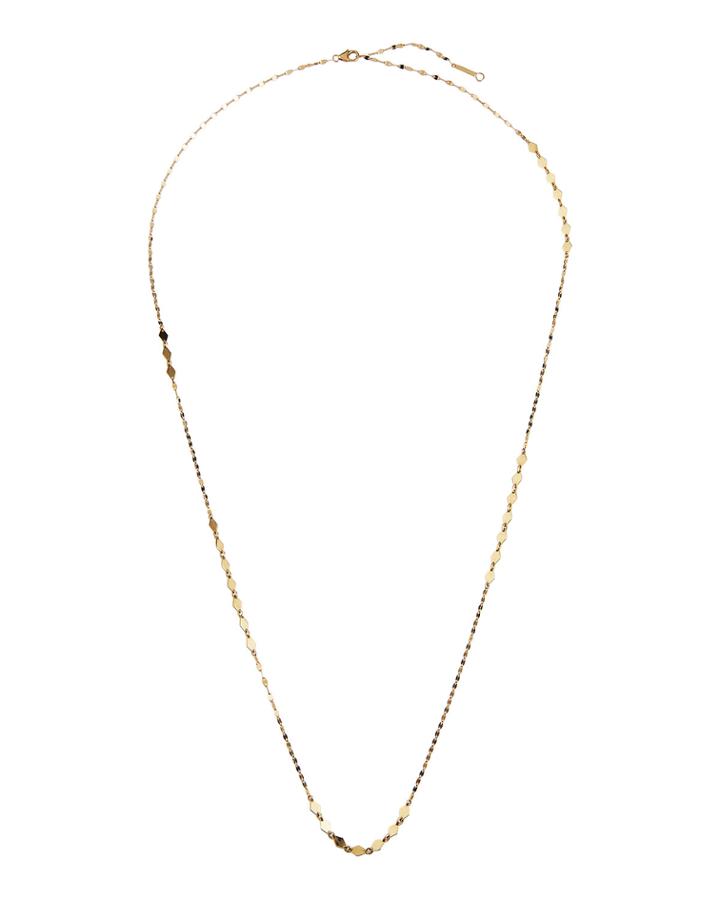 14k Gold Mixed Kite-strand Necklace