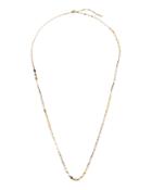 14k Gold Mixed Kite-strand Necklace