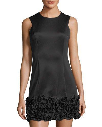 Sleeveless Ruffle-hem