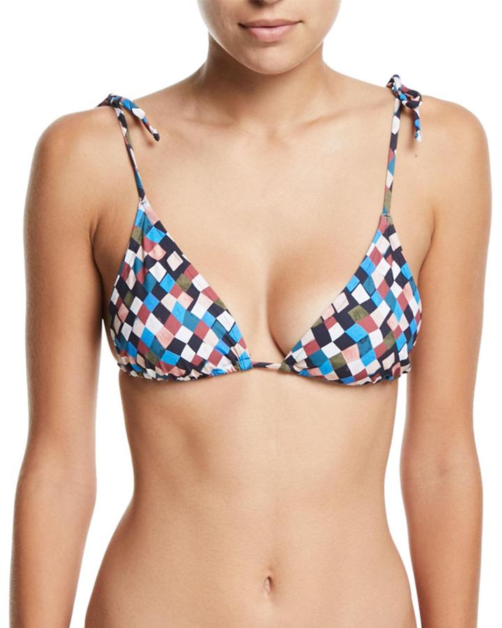 Prism-printed String Bikini