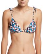 Prism-printed String Bikini