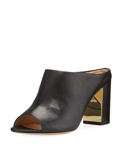 Tonnia Leather Slide