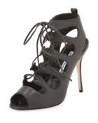 Taala Leather Lace-up