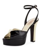 Two-tone Twisted Platform