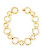 Moneta Circle Link Choker Necklace