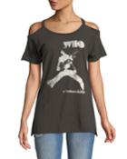 Cold-shoulder The Who At The Boston Tea Party Band Concert Tee