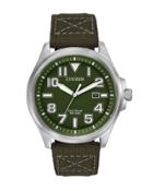 44mm Men's Canvas Eco-drive Watch