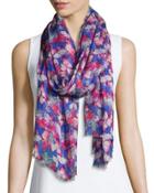 Butterfly-print Fringe