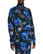 Kyria Jacquard Turtleneck