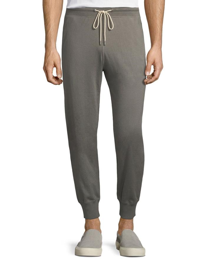 Petrol Knit Jogger Pants