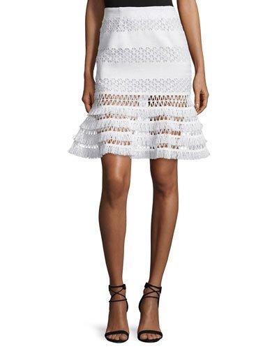 Mechanical Macrame Lace Flare