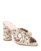 Coco Snake-print High-heel