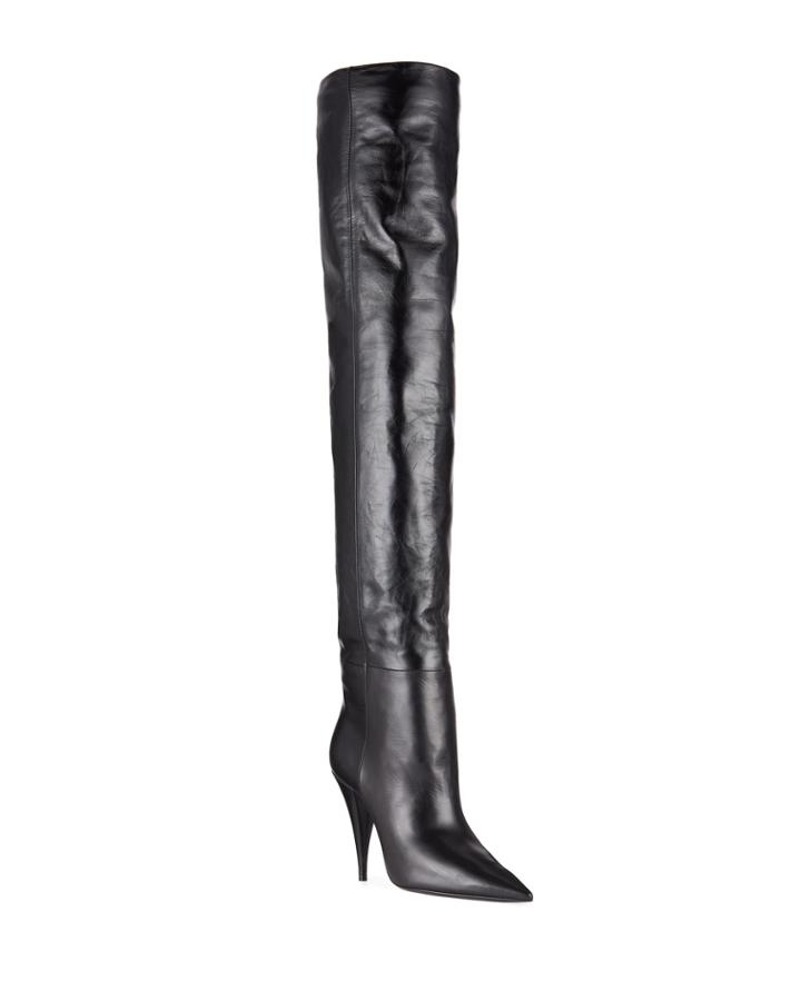 Kiki Leather Over-the-knee Boots