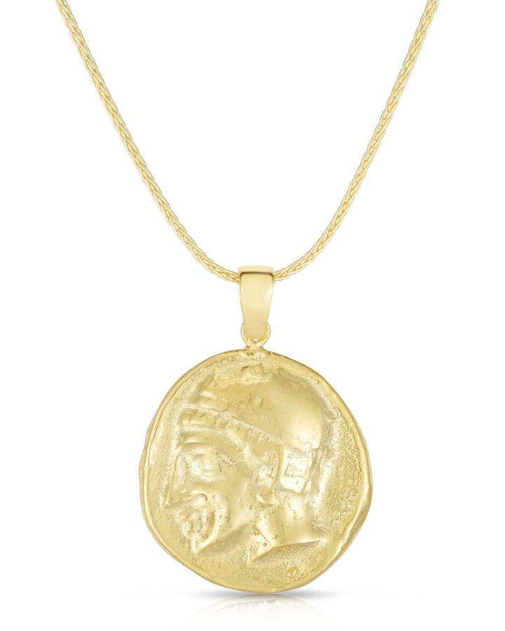 Athens Coin Pendant Necklace