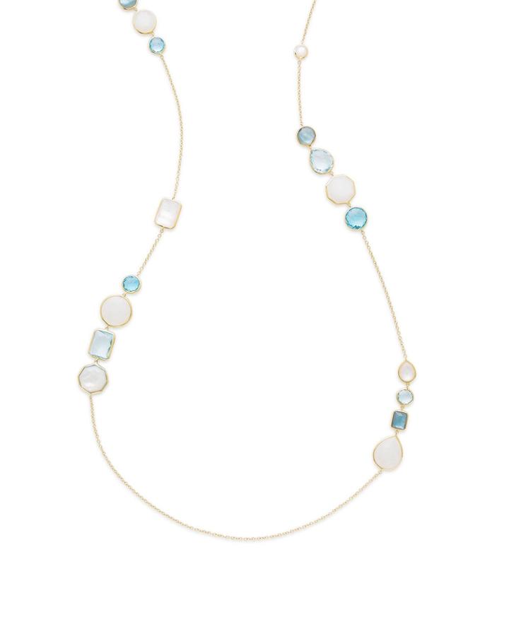 18k Rock Candy Gelato Hero Necklace In Raindrop