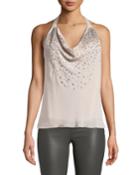 Coley Embellished Halter Top
