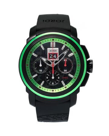44mm Belvedere Titanium Chronograph Watch