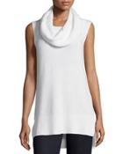 Petra Cashmere-blend Sleeveless Turtleneck