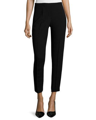 Marcia Slim Ankle Pants, Black