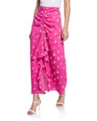 Ola Gathered Linen Ruffle