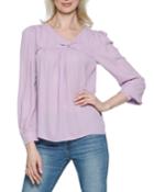 Temela Knotted Long-sleeve Top