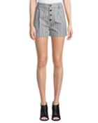 Striped Button-fly