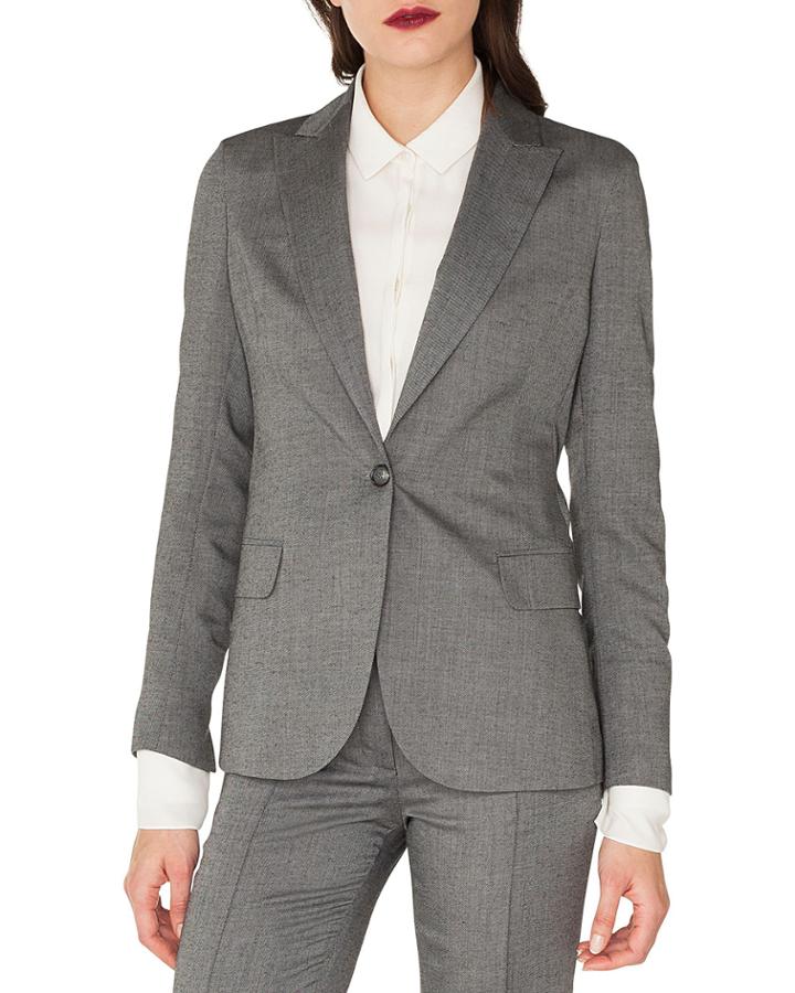 Sammy One-button Cashmere-silk Gabardine Blazer
