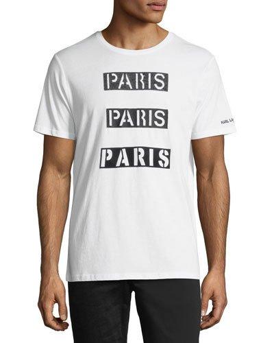 Paris Paris Paris Crewneck T-shirt