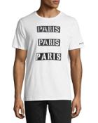 Paris Paris Paris Crewneck T-shirt