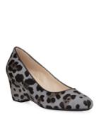 The Go To Wedge Leopard-print Pumps
