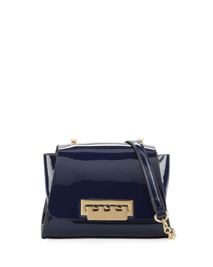 Eartha Mini Patent Chain Crossbody Bag