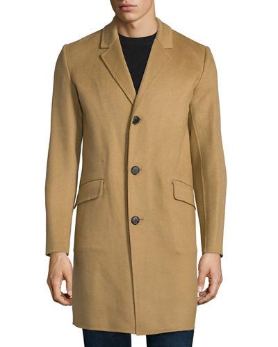 Whyte Reish Button-down Cashmere Coat