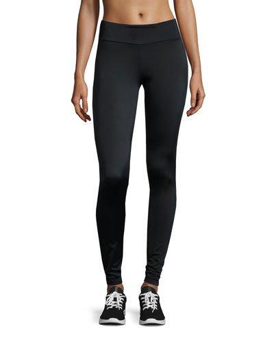 Solid Performance Leggings, Black