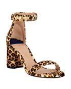 Less Nudist Leopard-print Calf Hair