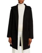 Hooded Cashmere-blend Belted Coat