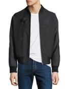 Embroidered Bomber Jacket