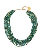 Turquoise Multi-strand Necklace