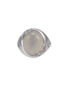 Pasquale Bruni 18k Elements Moonstone & Diamond Ring, Size 7.5, Women's, Gold