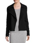 Rachel Terry Cloth Jacket, Black