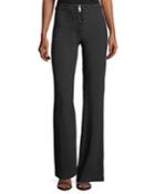 Lace-up Boot-cut Pants