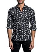 Men's Semi-fitted Dog-print