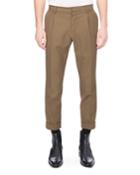 Twill Wool Trousers