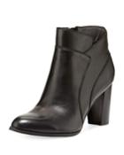Tammy Seamed Soft-leather Bootie